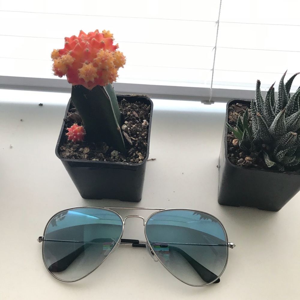 Ray Ban Large Aviator Blue Gradient RB3025